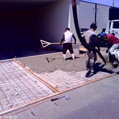 土木工事、外構工事の現場作業員募集！の画像