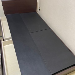 【無料】シングルベッド+ マットレスの画像