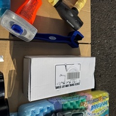 洗車道具、バイクカバー、バイクロック鍵、バイクスタンドの画像