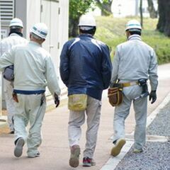 空調・衛生設備の管工事スタッフの画像