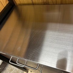 山善 ステンレスキッチンペール ラック セットの画像