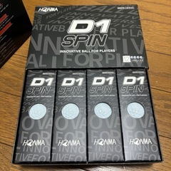 HONMA D1 SPIN ゴルフボール 2ダース、計24球の画像