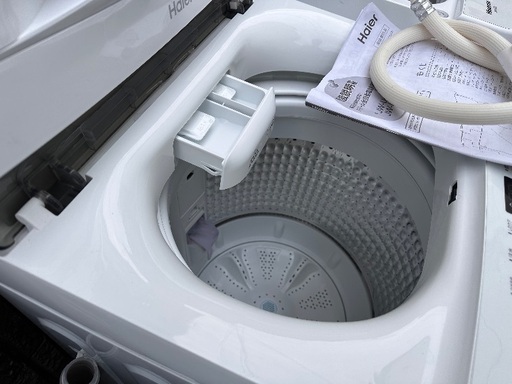 ?洗濯機番号83 Haier 2022年製 4.5kg 大阪府内全域配達無料 設置動作確認込み 保管場所での引取は値引きします