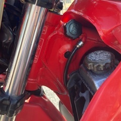 ホンダ CRM50（1988年式）現状販売／前タイヤ新品／自賠責あり／エンジン好調です！！ノーマルで90kmでます！前回間違えて出品してしまった為、再度出品ですの画像