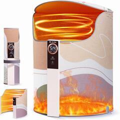 パネルヒーター 足元 急速加熱 75℃ 暖房器具 転倒安全装置 防寒対策の画像