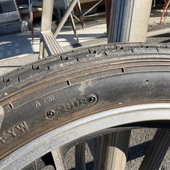 gn125フロントほいーホイールの画像