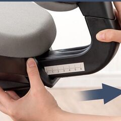 未使用/新品　組立サンプル保管品　昇降　チェア　オフィスチェア 昇降式 3D座面 スライド背もたれ コンパクト 学習チェア　キャスター付き　ブラックの画像