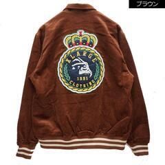 エクストララージ XLARGE コーデュロイジャケット EMBROIDERY EMBLEM CORDUROY JACKET ブラウン  茶色の画像