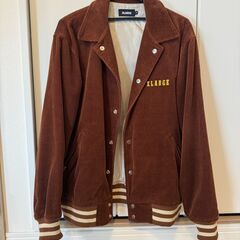 エクストララージ XLARGE コーデュロイジャケット EMBROIDERY EMBLEM CORDUROY JACKET ブラウン  茶色の画像