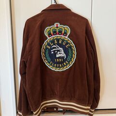 エクストララージ XLARGE コーデュロイジャケット EMBROIDERY EMBLEM CORDUROY JACKET ブラウン  茶色の画像