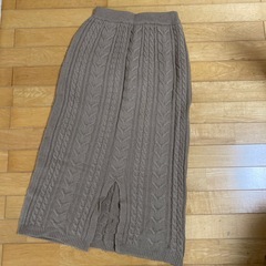 【M】ニット スカートの画像