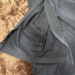 YOSA黒いハイネックリラクゼーションウェアセット　サイズLLの画像