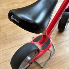 3歳前後〜　足けりバイク ENJOY RIDE  キックバイク バランスバイク 赤 の画像