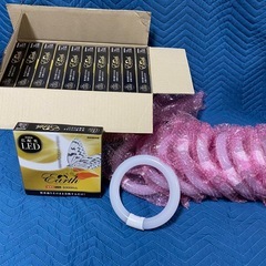 【新品】LEDサークルランプ（電球色）　20形の画像