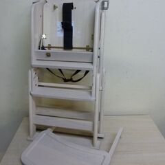 2-1-1　未使用/新品　 ベビーチェア 2WAY 折り畳み テーブル付き 高さ調節 ベビーチェアー キッズチェアー ハイチェア ハイチェアー ローチェアー チェアー　アウトレット　の画像