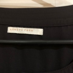 （ローウェーズファーム）紺茶色のワンピースの画像