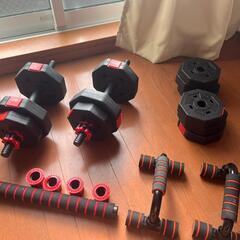 ダンベル＆プッシュアップハンドル セットの画像