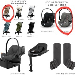 リベル ベビーカー チャイルドシート の画像