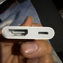 Apple純正lightningからHDMIへ変換の画像