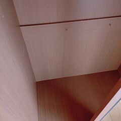 木製クローゼット（中古美品）の画像