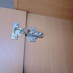 木製クローゼット（中古美品）の画像