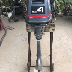 ヤマハ　船外機　４馬力　L足　2サイクルの画像