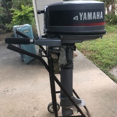 ヤマハ　船外機　４馬力　L足　2サイクルの画像
