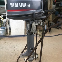 ヤマハ　船外機　４馬力　L足　2サイクルの画像