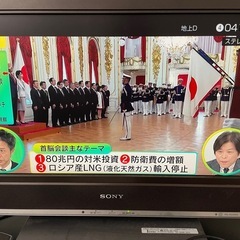 ソニー20インチ液晶テレビの画像
