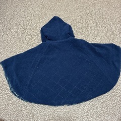子供服　冬用ポンチョ　コート　50-80cmの画像