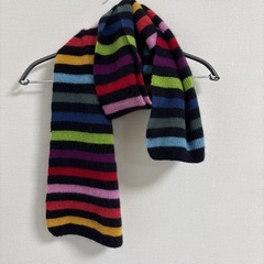 カラフル　ロングマフラーの画像