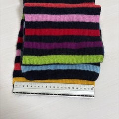 カラフル　ロングマフラーの画像