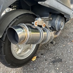 アドレス125 dt11a 黒　原付バイク　125ccの画像