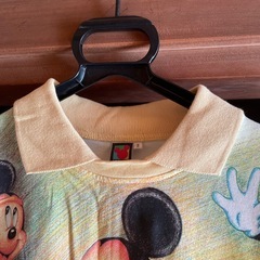 襟付きミッキーマウス半袖の画像