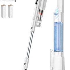 コードレス掃除機 自動ゴミ収集ドック 50kPa超吸引力 3段階吸引力調整の画像