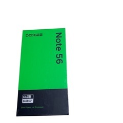 Android 16 スマホ DOOGEE Note56 SIMフリー ブラックの画像