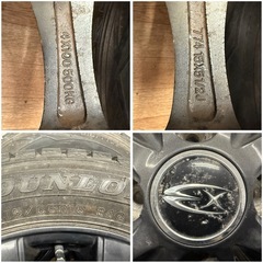 175/65R15 タイヤ・ホイールセット 15インチ　4本セット スタッドレスタイヤの画像