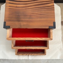 木製和風小物入れの画像