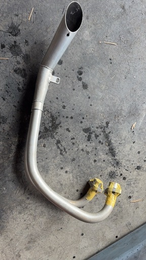 gs400マフラーアルミラッパサイクロン　希少