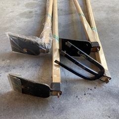 クワ、鋤　未使用品の画像