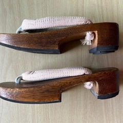 高級桐下駄　レディースの画像