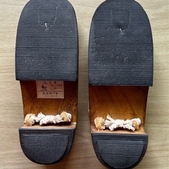 高級桐下駄　レディースの画像