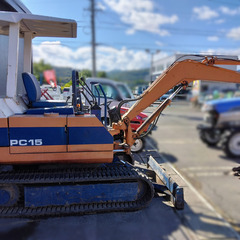 【未整備】PC15-2 小松製作所 バックホー（即決歓迎・引取可）の画像