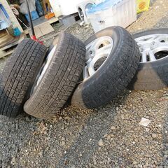 引取限定　ホンダゼスト165/65-13　ホィール（タイヤはおまけ程度）の画像