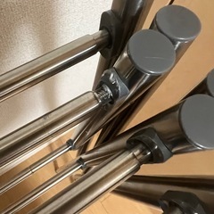 物干しラック　メタルの画像