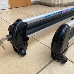 TERZO スキー　スノーボードキャリア　アタッチメント　鍵付きの画像