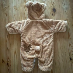 ダッフィー風 着ぐるみ コスチューム ロンパース 90cmの画像