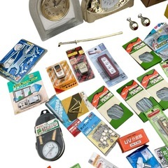 置き時計(SEIKO CITIZEN) 象印 アイスペール キッチン用品 その他諸々… 未開封・中古まとめ売り の画像