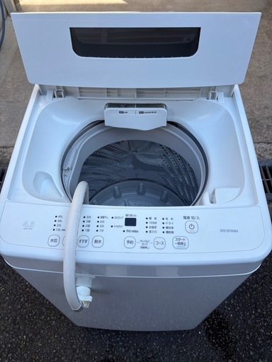 アイリスオーヤマ 縦型洗濯機 IAW-T451 4.5kg 2021年