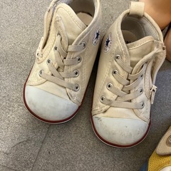 ミキハウス　コンバース　こども靴　ファーストシューズ　保育園用の画像